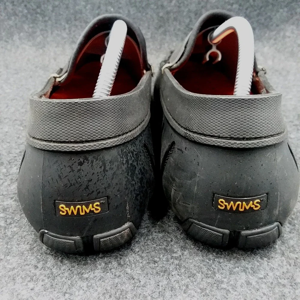 SWIMS Penny Loafers Slip-On Mesh Moccasins Classic Boat/Deck Shoes Men's Size 7‎
